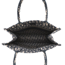 将图像加载到图库查看器中，Dior Book tote Blue/EcruWhiteM1296ZRIW_M828 Canvas Size Medium
