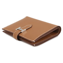 Load image into Gallery viewer, HERMES Bean compact GoldW刻印 Epsom
