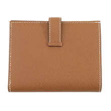 Load image into Gallery viewer, HERMES Bean compact GoldW刻印 Epsom
