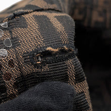 将图像加载到图库查看器中，FENDI Logo Print Jacket Size Chronomat 44 Brown Polyester70% Cotton30%
