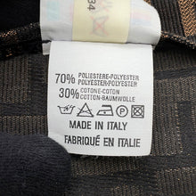 将图像加载到图库查看器中，FENDI Logo Print Jacket Size Chronomat 44 Brown Polyester70% Cotton30%
