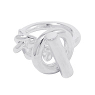 HERMES Croisette Ring Size MM/52/#12 SV925