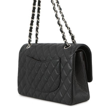 将图像加载到图库查看器中，CHANEL Matelasse W Flap ChainShoulder Bag BlackA01112 Caviar Leather Size 25

