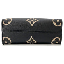 将图像加载到图库查看器中，LOUIS VUITTON Onthego Noir/BeigeM45659 Bicolor Monogram Empreinte Leather Size PM
