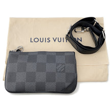 将图像加载到图库查看器中，LOUIS VUITTON 3D Trio Messenger NoirN50017 Damier Graphite 3D
