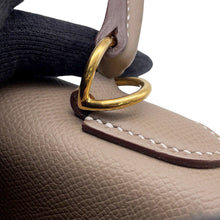 将图像加载到图库查看器中，HERMES Kelly Sellier Etoupe Epsom Size 28
