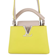 Load image into Gallery viewer, LOUIS VUITTON Capucines Yellow/BeigeM57521 Taurillon Leather Size MINI
