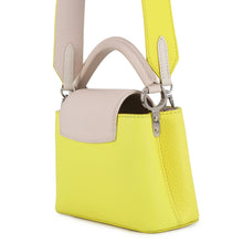 Load image into Gallery viewer, LOUIS VUITTON Capucines Yellow/BeigeM57521 Taurillon Leather Size MINI
