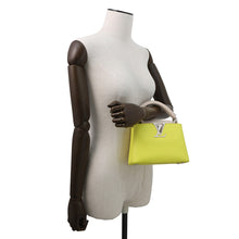 Load image into Gallery viewer, LOUIS VUITTON Capucines Yellow/BeigeM57521 Taurillon Leather Size MINI
