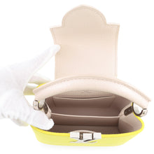 Load image into Gallery viewer, LOUIS VUITTON Capucines Yellow/BeigeM57521 Taurillon Leather Size MINI
