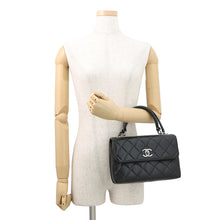 Load image into Gallery viewer, CHANEL Trendy CC top handle BlackA92236 Lambskin
