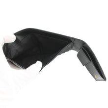 将图像加载到图库查看器中，PRADA Saffiano Leather Tri-fold Cloth Black1M0176 Leather
