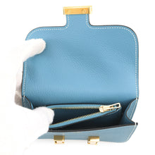 将图像加载到图库查看器中，HERMES Constance Slim New Blue Jean Evercolor
