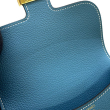 Load image into Gallery viewer, HERMES Constance Slim New Blue Jean Evercolor
