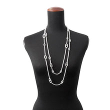Load image into Gallery viewer, HERMES Chaine d'Ancre Farandole Long Necklace Size 160 SV925
