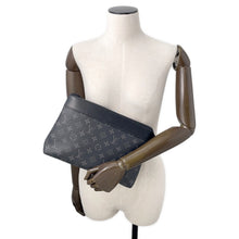 Load image into Gallery viewer, LOUIS VUITTON Pochette Voyage Souple NoirM82543 Monogram Eclipse
