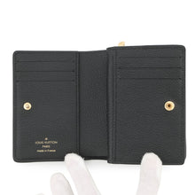 Load image into Gallery viewer, LOUIS VUITTON Portefeuille Clare NoirM80151 Monogram Empreinte Leather

