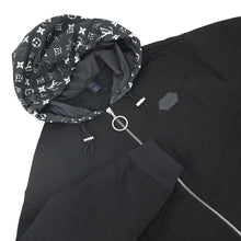 将图像加载到图库查看器中，LOUIS VUITTON Quilted Jacket Size XS Noir/WhiteFIST08FED Cotton71% Nylon29%
