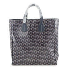 Load image into Gallery viewer, GOYARD Voltaire Tote Bag Navy BlueVOLTA3MMLTY12CL12P PVC Leather
