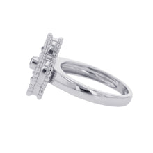 Load image into Gallery viewer, Van Cleef &amp; Arpels Vintage Alhambra Ring Size 50/#10VCARF48950/VCARF48900 18K White Gold
