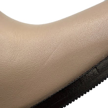 将图像加载到图库查看器中，Dior D-Town Heeled Long Boots BeigeKCT051VSO Calf Leather Size 36 1/2
