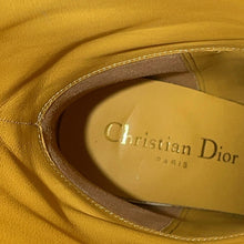 将图像加载到图库查看器中，Dior D-Town Heeled Long Boots BeigeKCT051VSO Calf Leather Size 36 1/2
