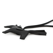 将图像加载到图库查看器中，HERMES Rodeo Black Lambskin Size PM
