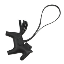 将图像加载到图库查看器中，HERMES Rodeo Black Lambskin Size PM
