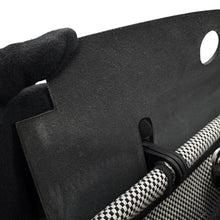 将图像加载到图库查看器中，HERMES Herbag zip Black/Ecru Toile GM Vache Hunter Leather Size PM
