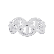 将图像加载到图库查看器中，HERMES Chaine d'Ancre Anchene Ring Size PM/52/#12 SV925
