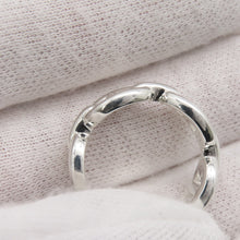 将图像加载到图库查看器中，HERMES Chaine d'Ancre Anchene Ring Size PM/52/#12 SV925
