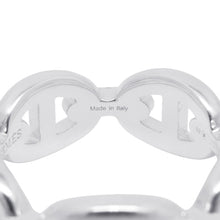 将图像加载到图库查看器中，HERMES Chaine d'Ancre Anchene Ring Size PM/52/#12 SV925
