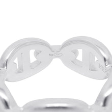 将图像加载到图库查看器中，HERMES Chaine d'Ancre Anchene Ring Size PM/52/#12 SV925

