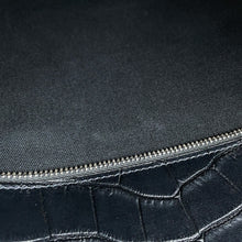 将图像加载到图库查看器中，SAINT LAURENT PARIS Manhattan Tote Bag Black554039 Croco embossed leather
