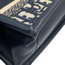 将图像加载到图库查看器中，Dior East West Book Tote NavyM1326CZBB_M928 Canvas
