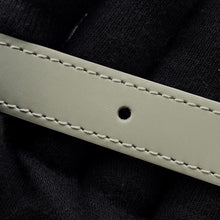 将图像加载到图库查看器中，CELINE Teen Triomphe Shoulder Bag AlmondGreen188423 Shiny Calf Leather
