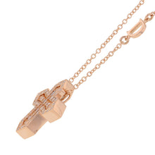 Load image into Gallery viewer, Damiani Belle Epoque Crown Necklace Size S20089079 18K Pink Gold
