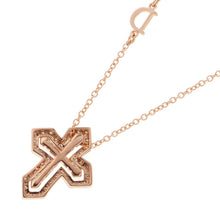 Load image into Gallery viewer, Damiani Belle Epoque Crown Necklace Size S20089079 18K Pink Gold
