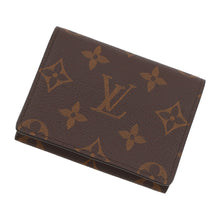 将图像加载到图库查看器中，LOUIS VUITTON Buisiness Card Holder BrownM63801 Monogram
