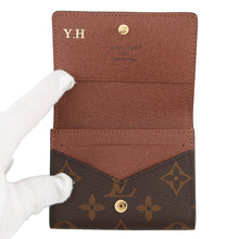 将图像加载到图库查看器中，LOUIS VUITTON Buisiness Card Holder BrownM63801 Monogram
