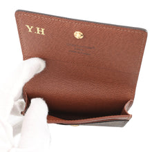 将图像加载到图库查看器中，LOUIS VUITTON Buisiness Card Holder BrownM63801 Monogram
