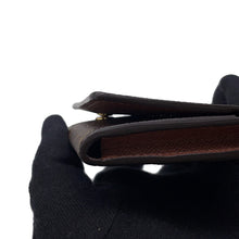 将图像加载到图库查看器中，LOUIS VUITTON Buisiness Card Holder BrownM63801 Monogram
