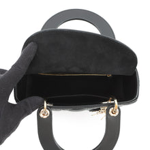 将图像加载到图库查看器中，Dior MY ABCDIOR Lady Dior BlackM0538OCAL Lambskin Size Small
