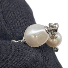 将图像加载到图库查看器中，CHANEL CC Logo NecklaceABB616 Metal Rhinestone Faux Pearl
