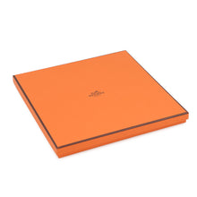 将图像加载到图库查看器中，HERMES Carre Super Silk Quest Size 90 Black/Blue/Beige Silk100%
