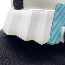 Load image into Gallery viewer, HERMES Sneakers "Lift" White/Multicolor Knit Calf Leather Size 36.5
