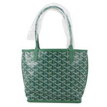 将图像加载到图库查看器中，GOYARD Ange Mini Pouch GreenANJOUSMINCG09TY09P Leather PVC

