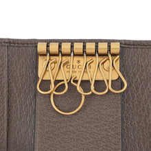 Load image into Gallery viewer, GUCCI GG Supreme 6-Key Case Beige/Brown603732 PVC Canvas Leather
