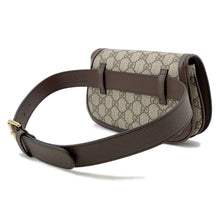 将图像加载到图库查看器中，GUCCI Blondie Belt Bag Brown/Beige703807 GG Supreme Leather
