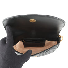 将图像加载到图库查看器中，GUCCI GG Momant Shoulder Bag Black746431 Leather
